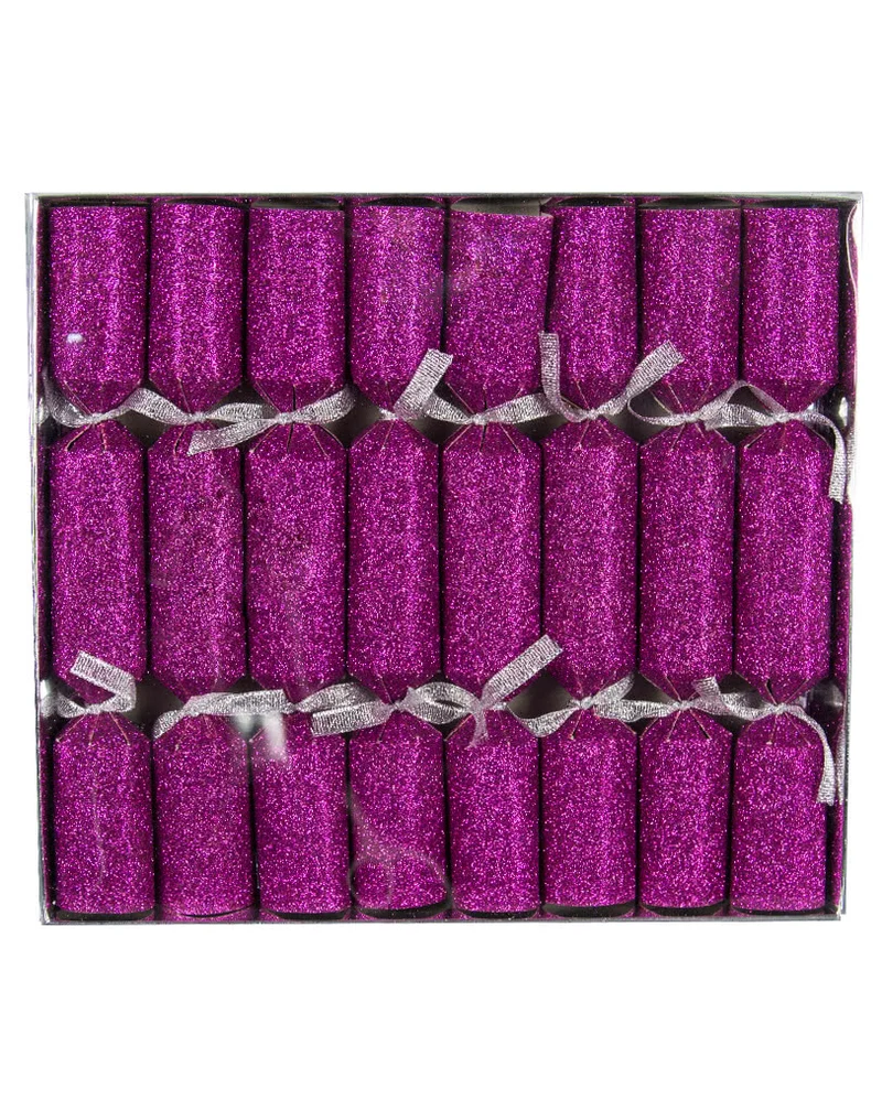 Knallbonbons mit Glitzereffekt Pink 8 St.