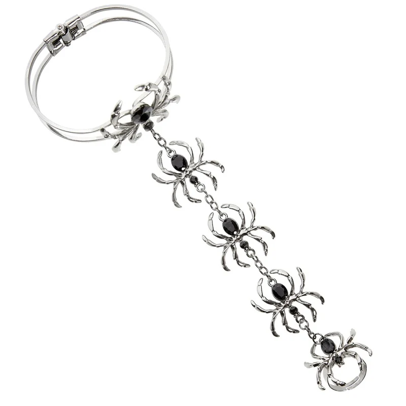 Halloween Armband Spinnen