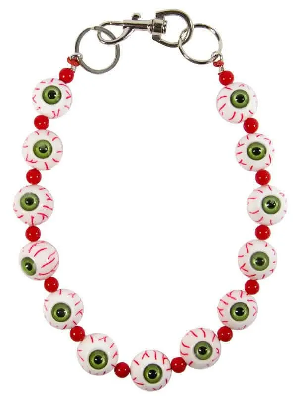 Kreepsville Gothic Eye Wallet Chain