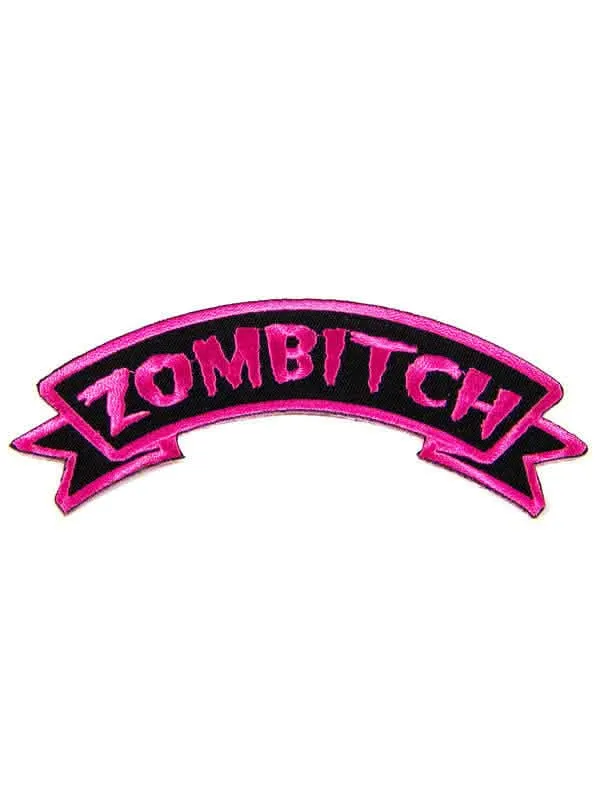 Kreepsville Gothic Zombitch Aufnäher