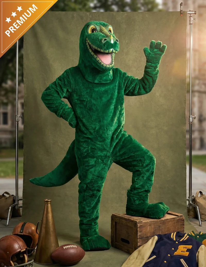 Dinosaurier Maskottchen Kostüm für Erwachsene