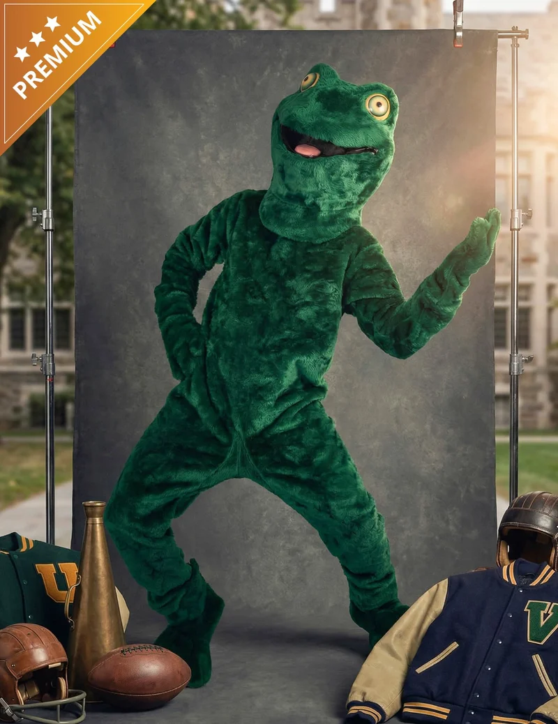 Frosch-Maskottchen-Kostüm für Erwachsene