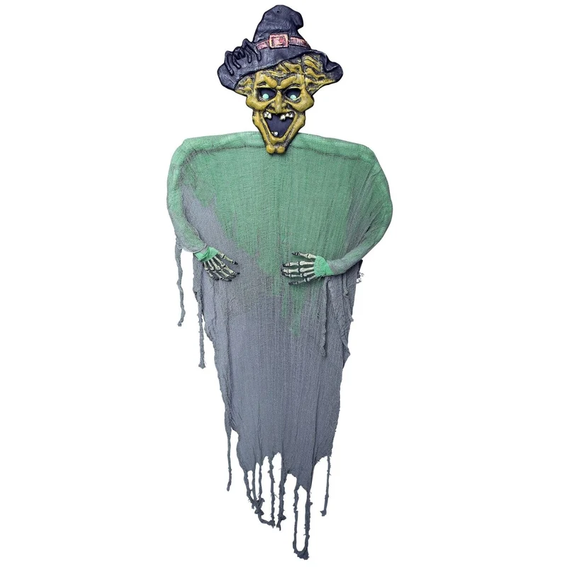 Halloween Puppe Hexe 1,9m