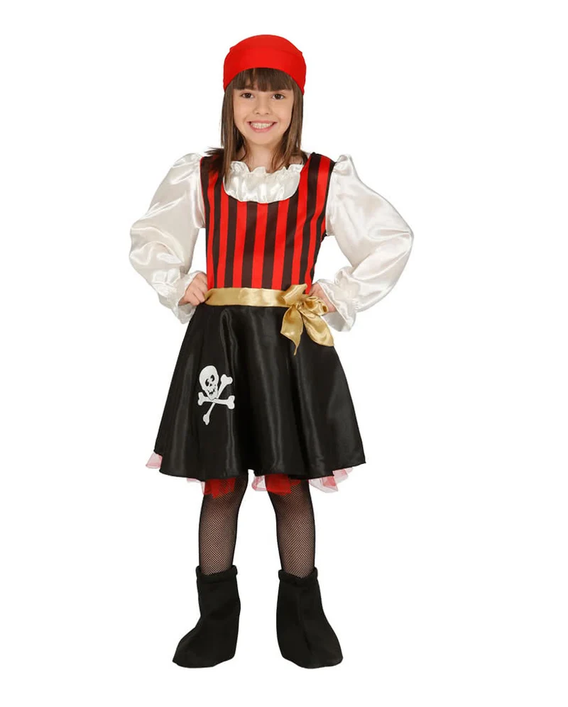 Kleine Freibeuterin Mädchenkostüm