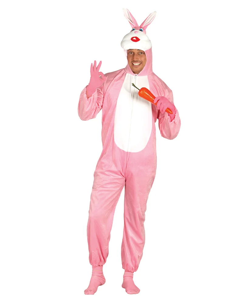 Hasenkostüm pink