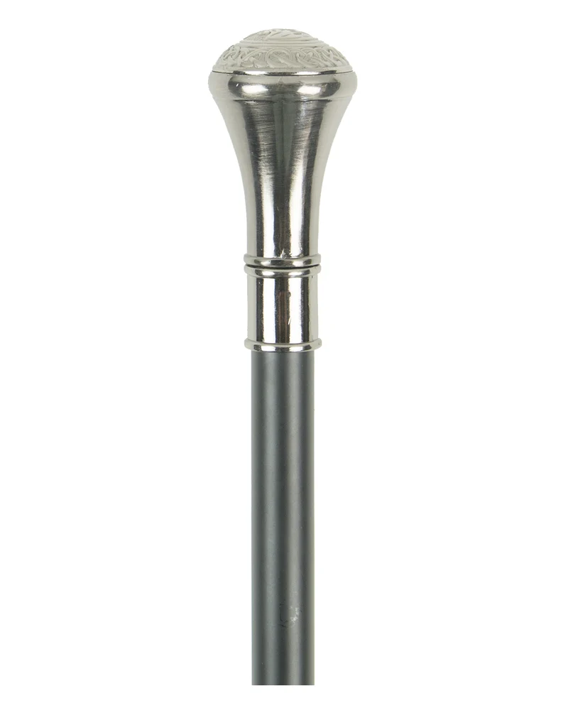 Spazierstock mit silbernem Fledermaus Knauf