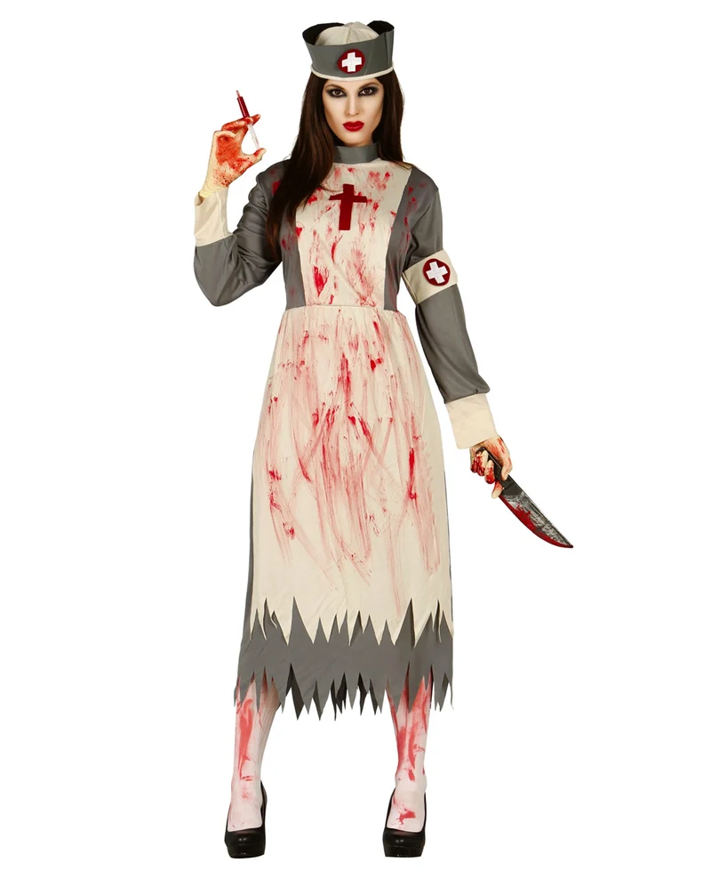 Psycho Lazarettschwester Kostüm