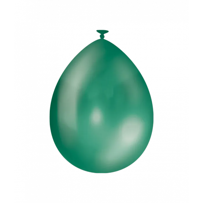 Grüne Ballons Metallic 30cm 50Stk