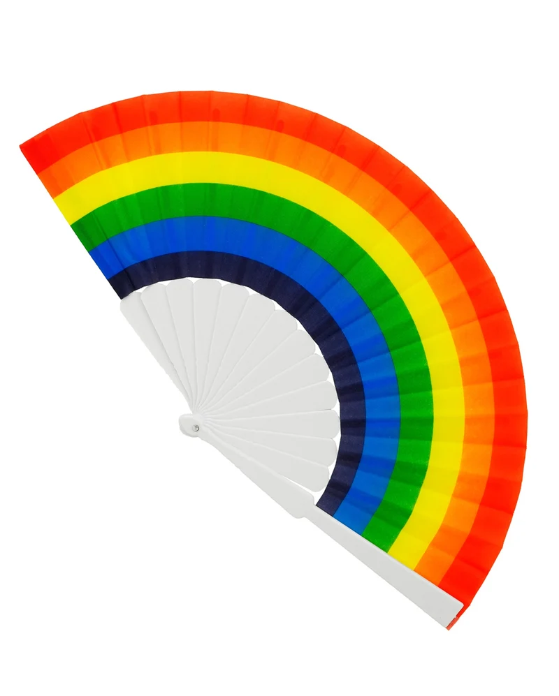 Regenbogen Fächer