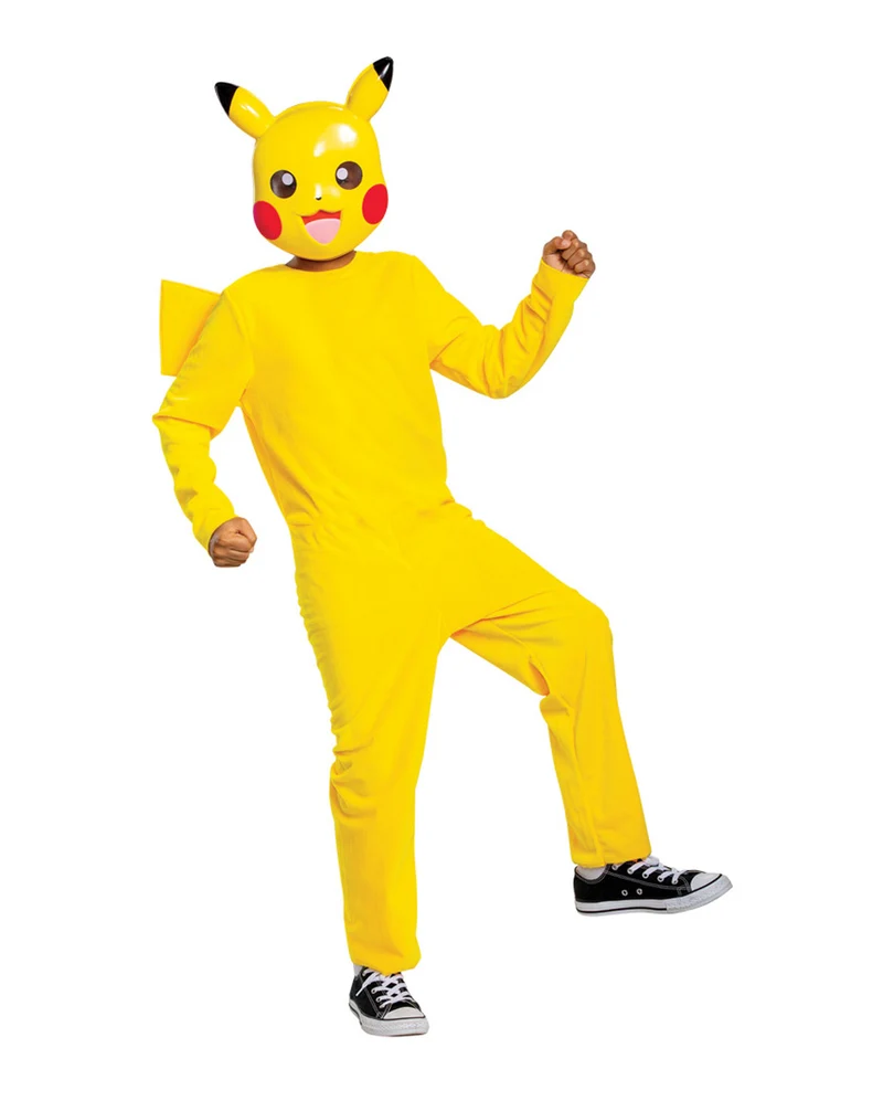 Pikachu Kinderkostüm mit Maske