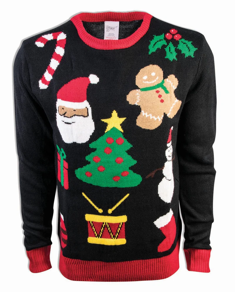 X-Mas Motive Weihnachtspullover