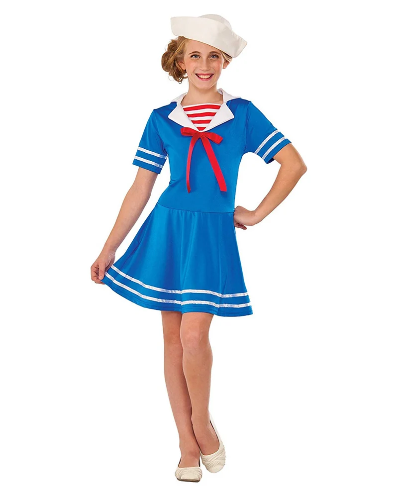 Matrosen Girl Kinderkostüm