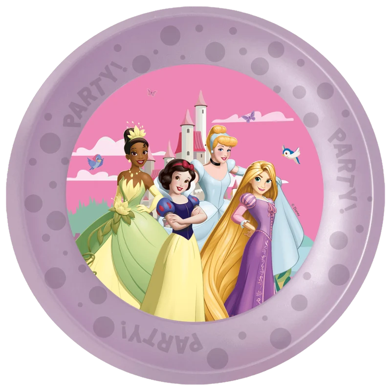 Disney Prinzessinnen Teller 21cm 4tlg