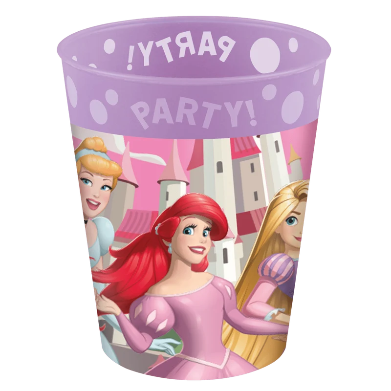 Disney Prinzessinnen Becher Lila 250ml 4 Stk