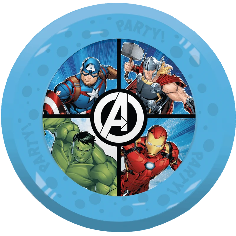 Avengers Teller 21cm 4Stück