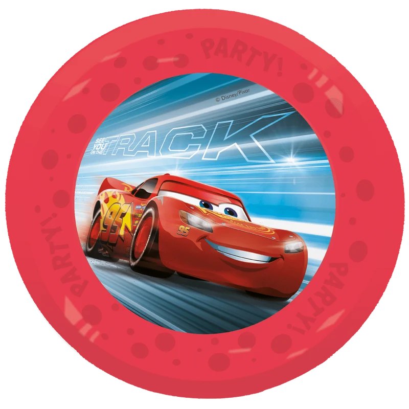 Cars Schilder Victory Is Mine Plastik 21cm 4Stk