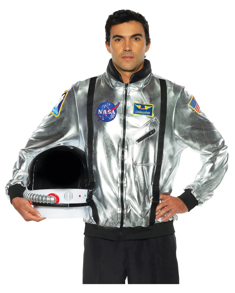 Silberne Astronauten Jacke