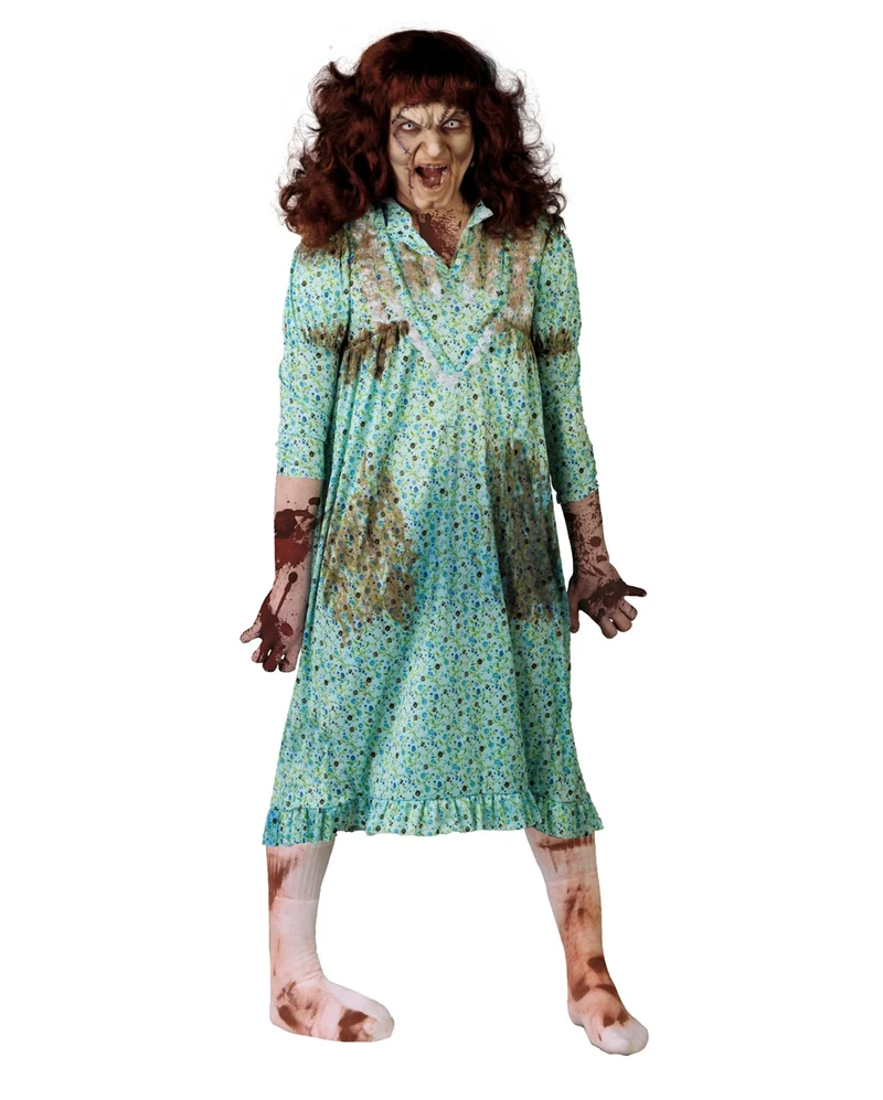 Zombie Nachthemd Damenkostüm