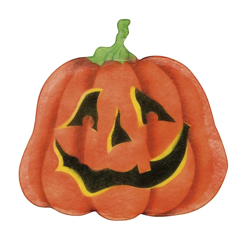 Halloween Türschild Kürbis