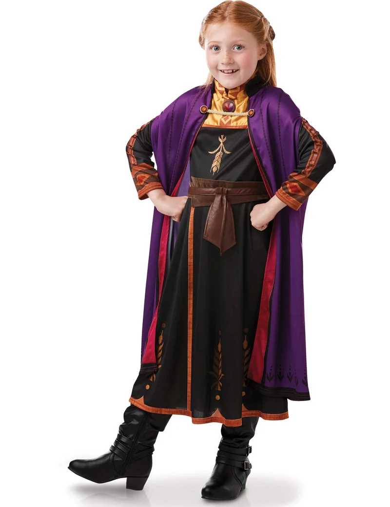 Disney Frozen2™ Anna-Kinderkostüm Lizenz-Verkleidung bunt