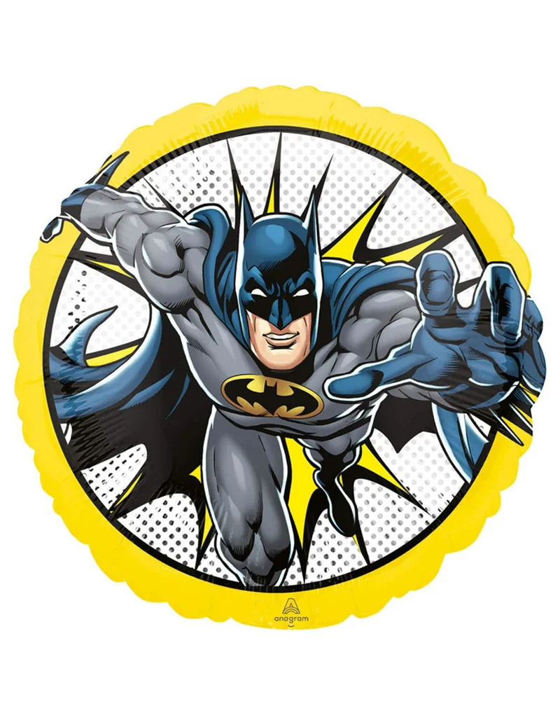 Batman™ Comics Folienballon 43 cm, Helium oder Luft