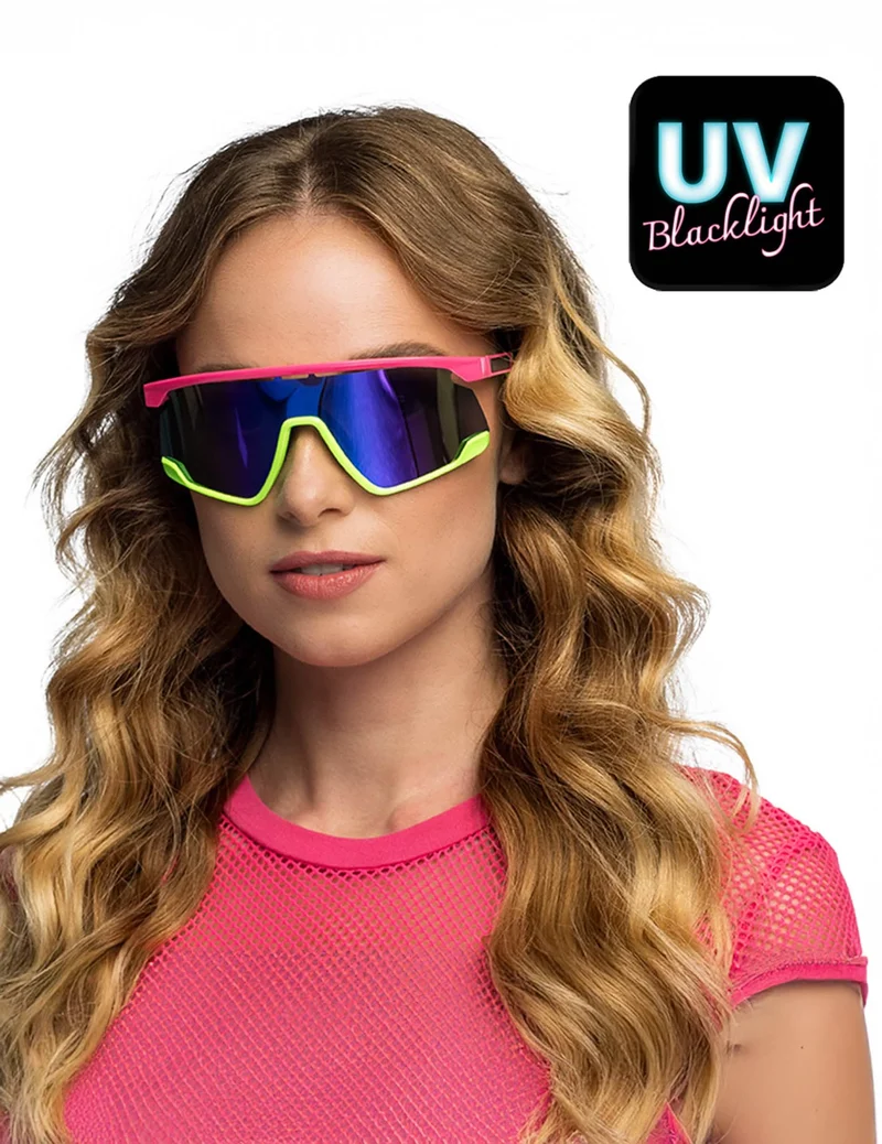 Neon-Partybrille für Erwachsene