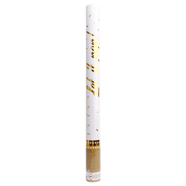 Gold Konfetti Kanone Folie 60cm