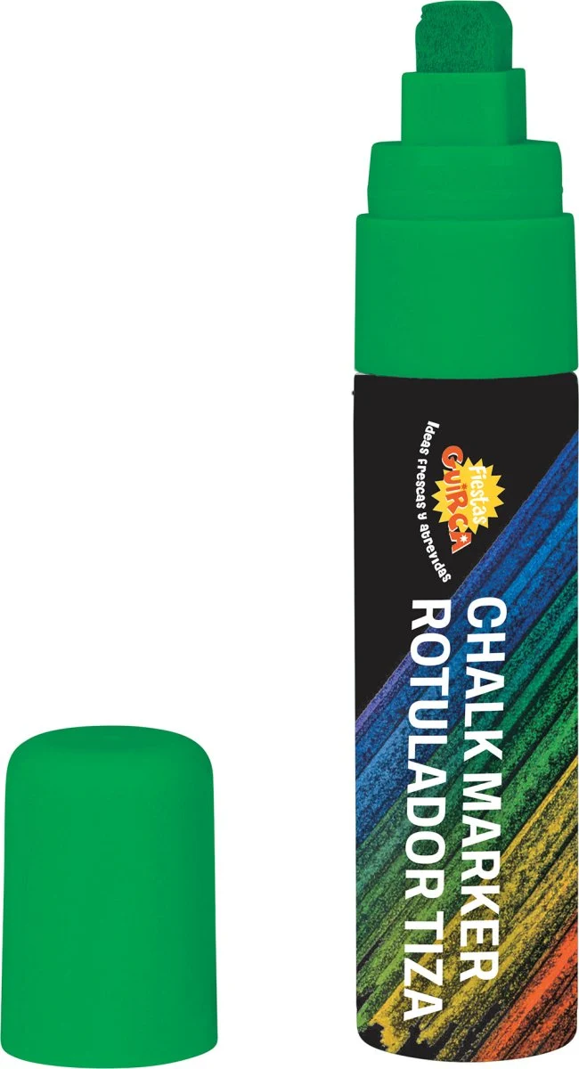 Grüner Kreidemarker