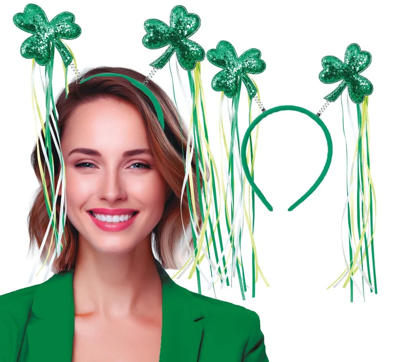 St. Patrick's Day Haarband Kleeblätter