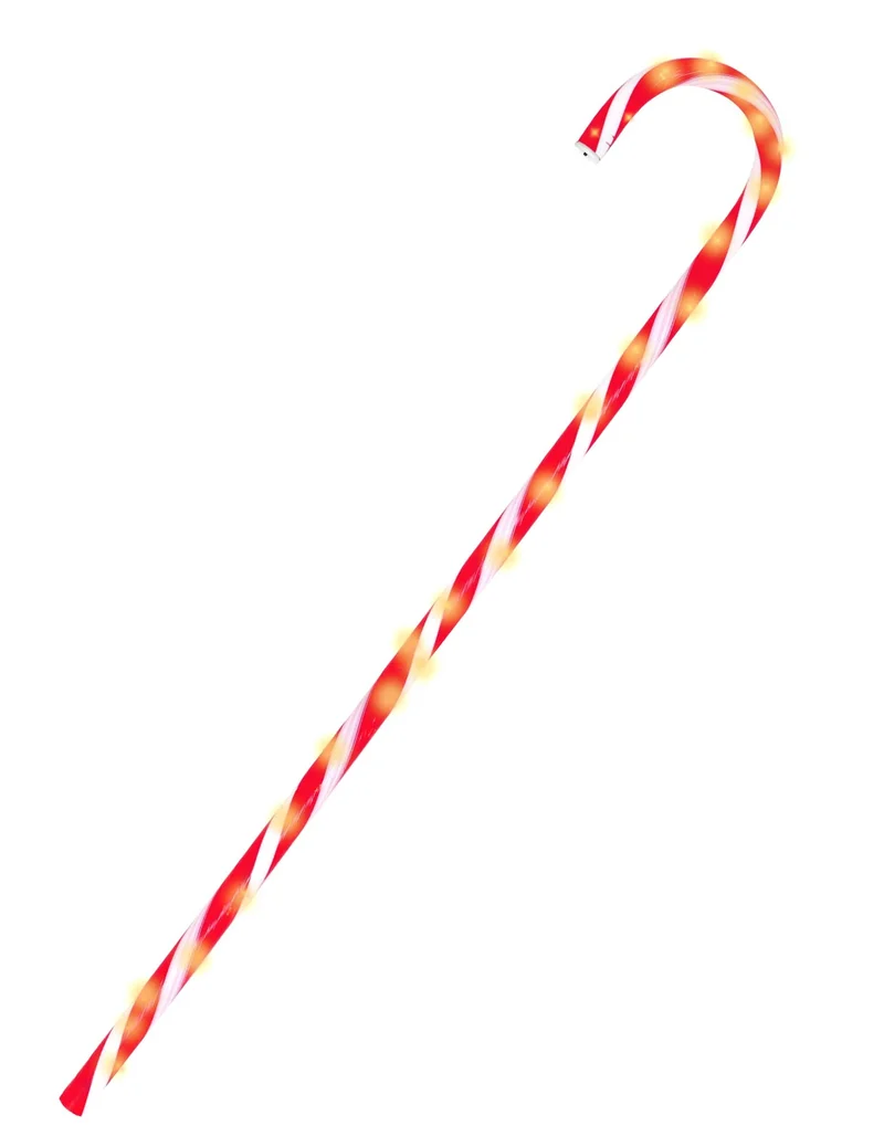 Leuchtende Zuckerstange 45 cm