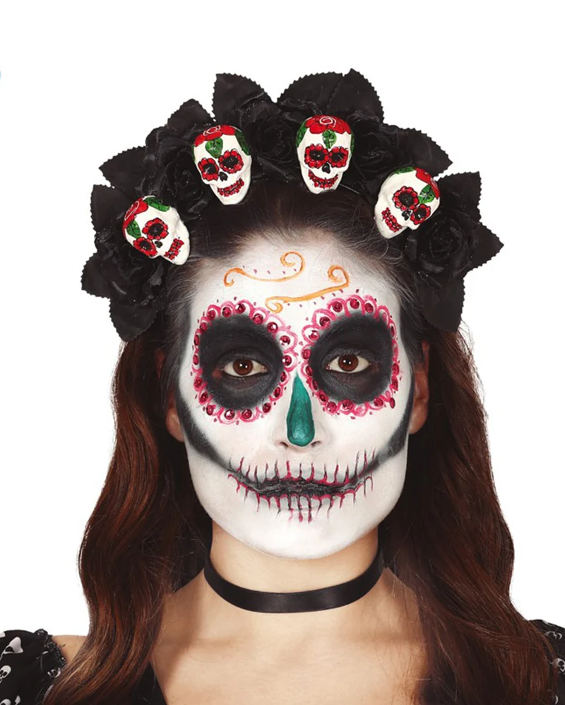 Tag der Toten Schädel Krone
