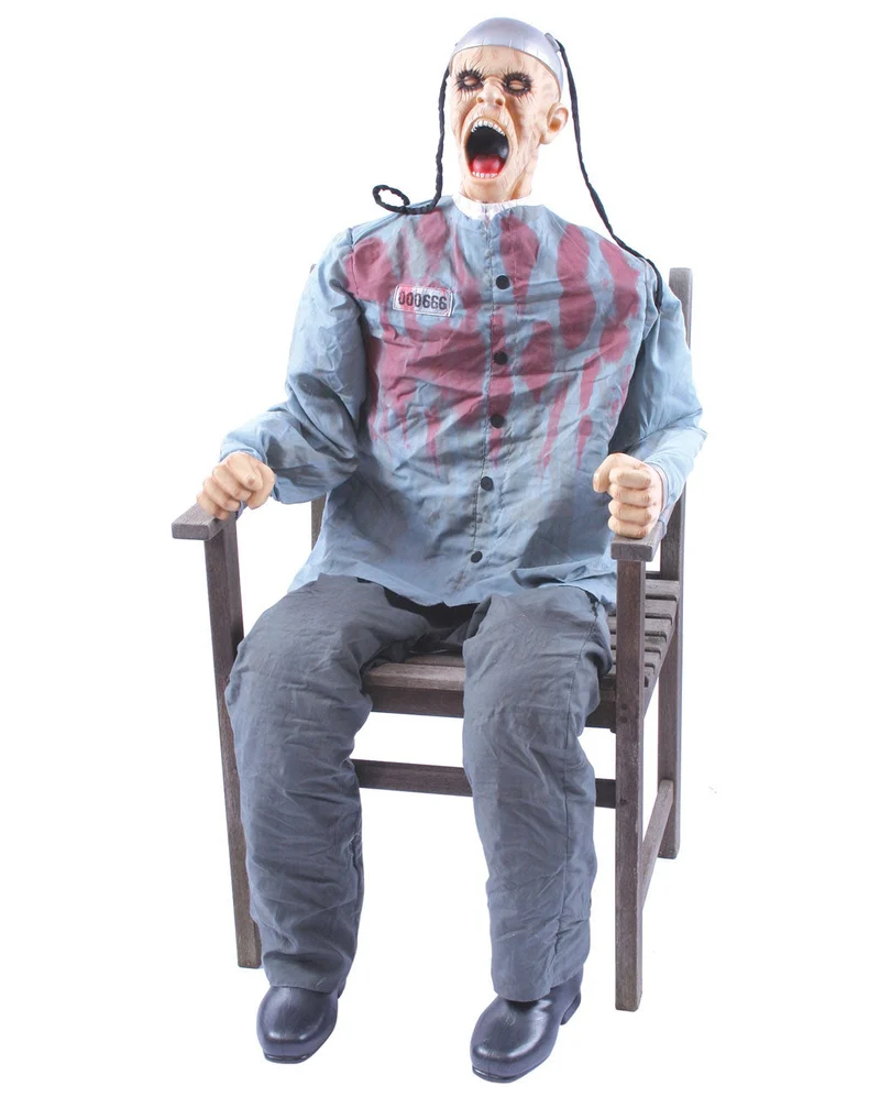 Death Row Halloween Animatronic mit Sound & Bewegung