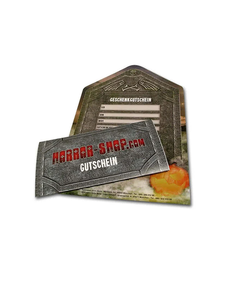 Horror-Shop.com Geschenkgutschein 50€