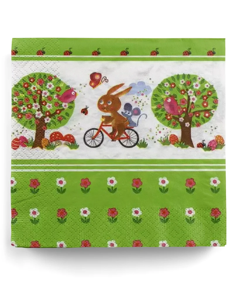 Motivservietten zu Ostern