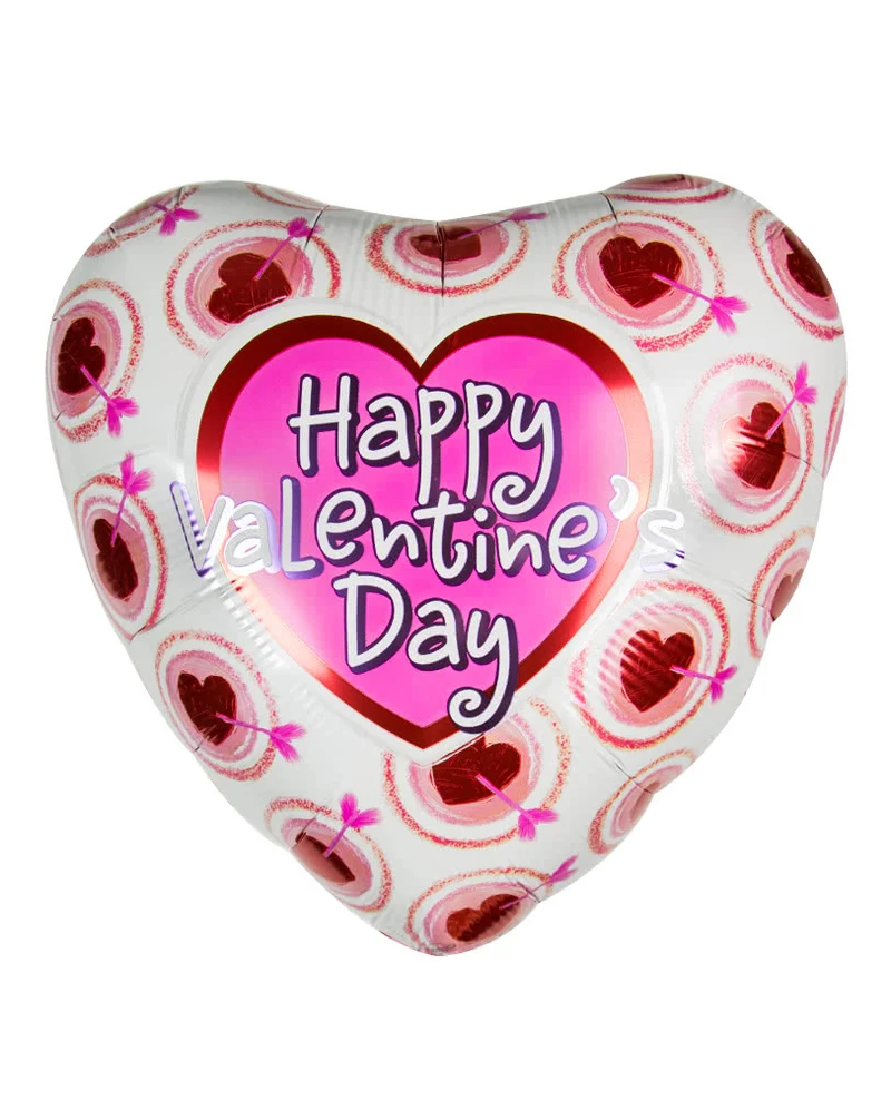 Valentinstag Herz Folienballon
