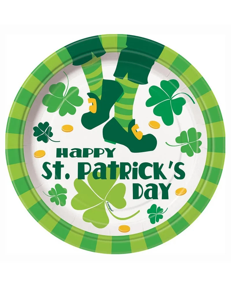 St. Patrick's Day Pappteller