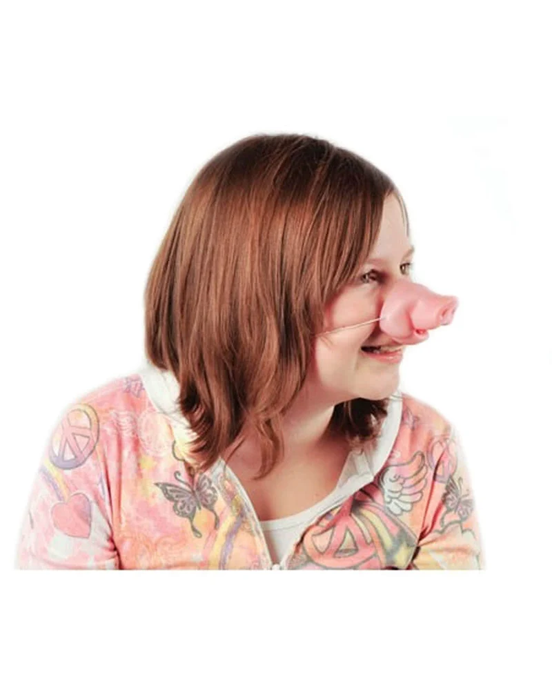 Rosa Schweinchen Nase