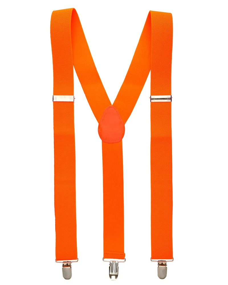 Neonorange Hosenträger