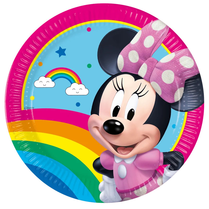 Minnie Maus Teller 20cm 8Stück