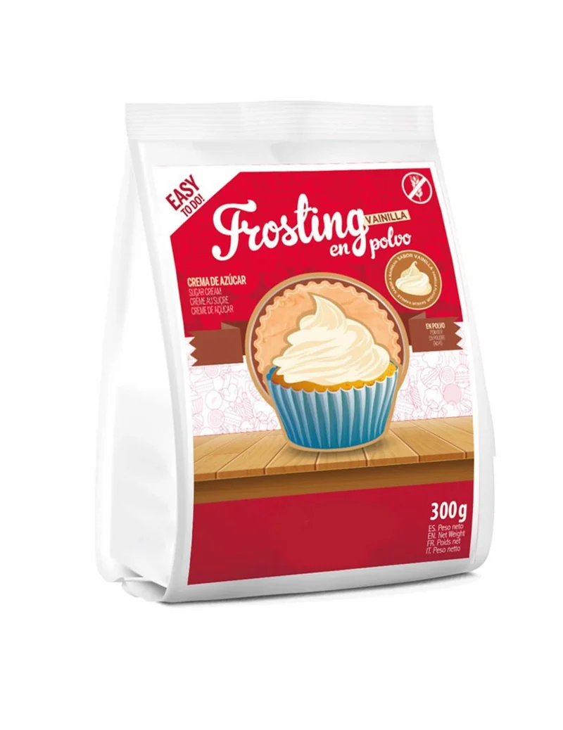 Vanille-Puderglasur 300 g für Kuchen