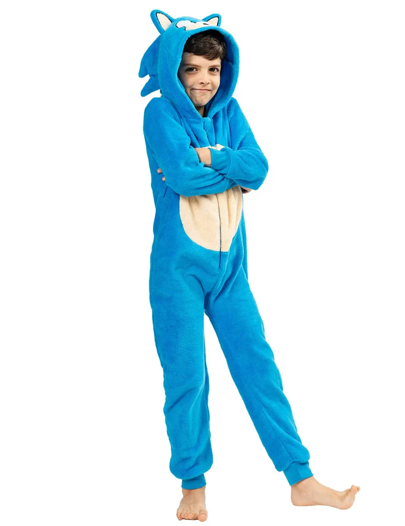 Sonic™ Kostüm-Overall für Kinder
