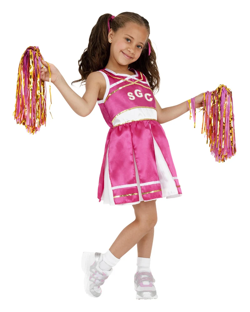 Cheerleader Mädchenkostüm