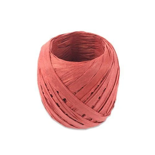Rote Schleife Papier 20m