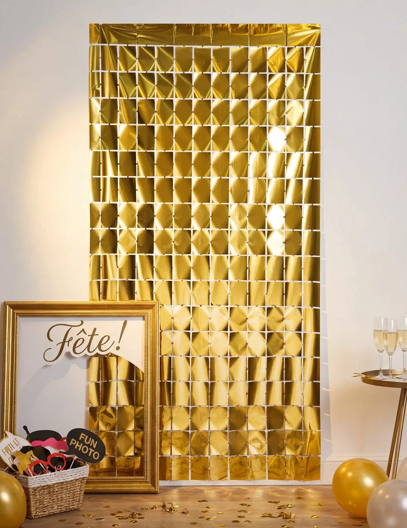Goldener Karovorhang 100 x 200 cm