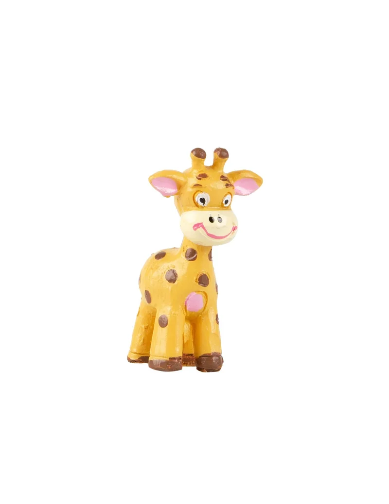 Harz-Giraffenfigur 3 cm x 3 cm Safari-Thema