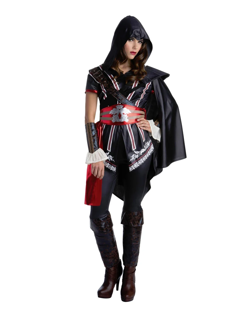 Assassins Creed Ezio Auditore Damen Kostüm