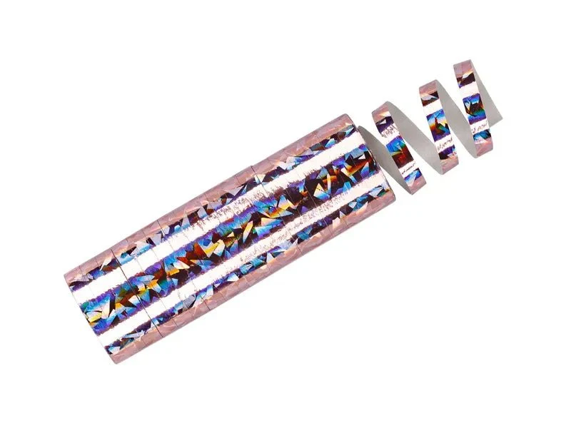Hellrosa Serpentine Holographisch 3,8m