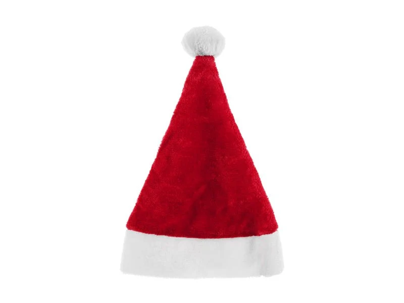 Weihnachtsmannmütze Rot Weiß 40cm