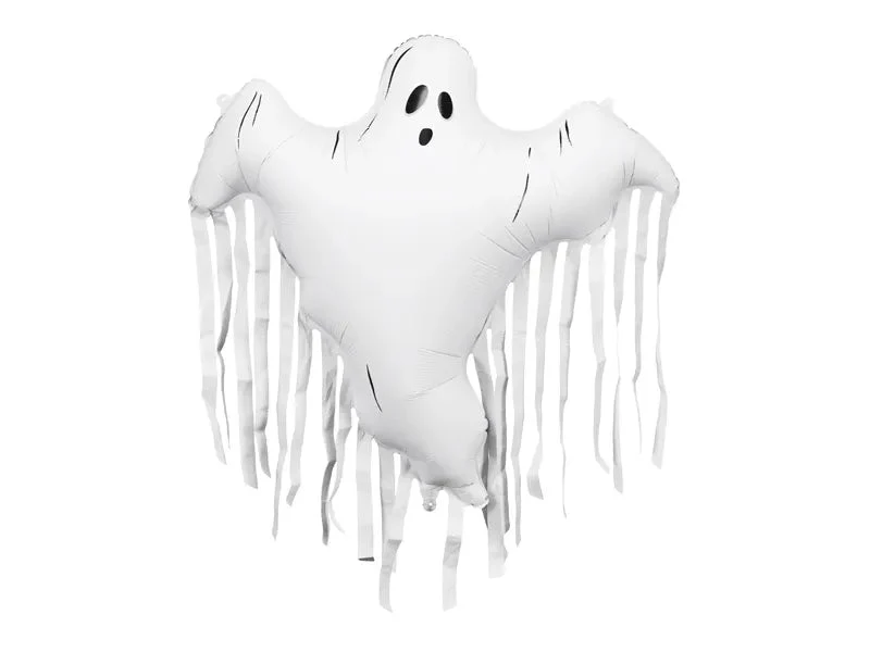 Halloween Helium Ballon Weißer Geist Leer 93cm