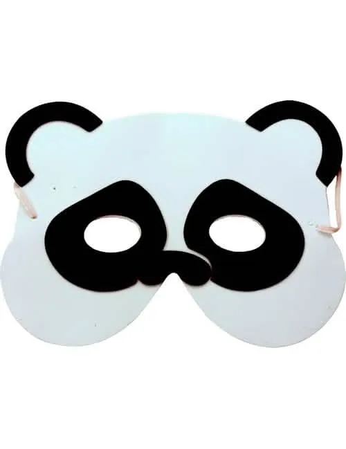 Panda-Maske für Kinder